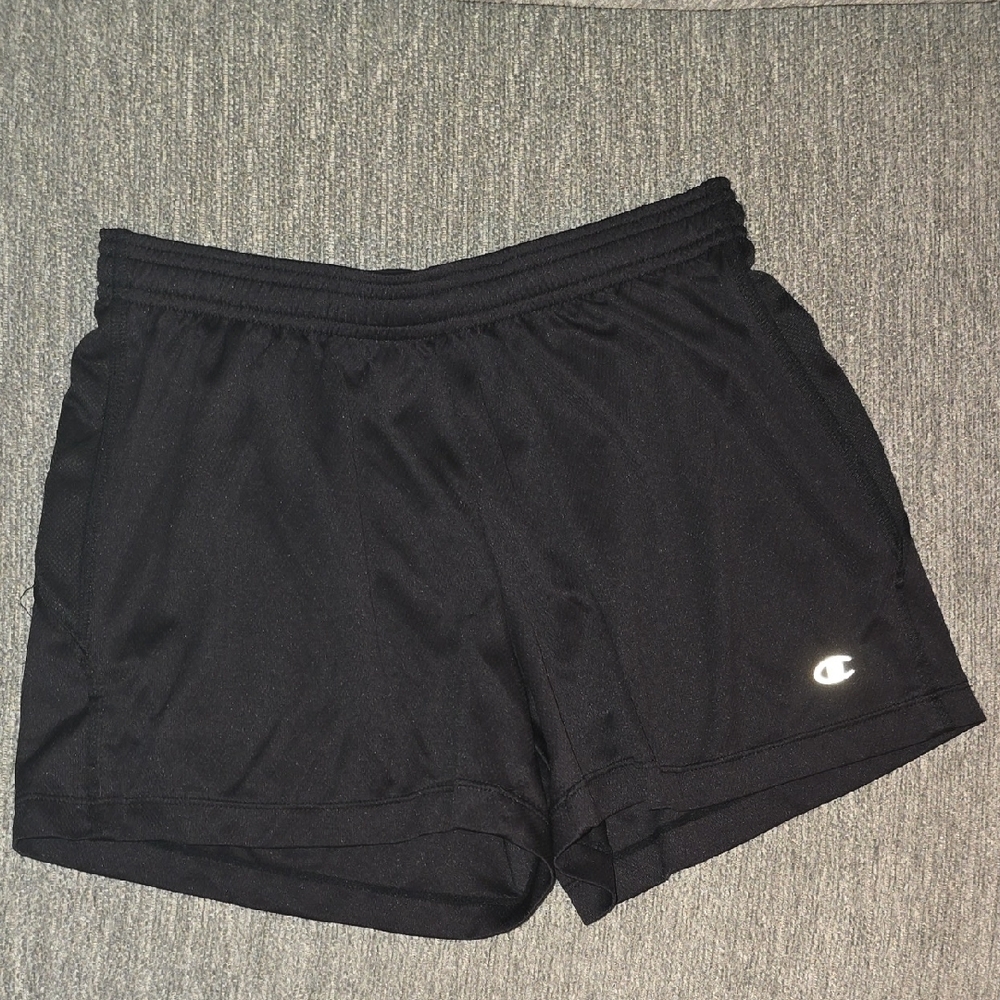 Champion Women's Athletic Black Shorts (GUC)